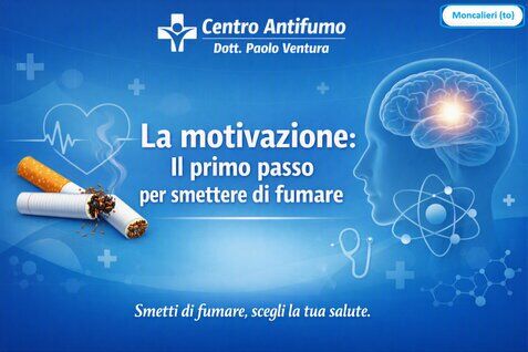 La motivazione è fondamentale per smettere di fumare.